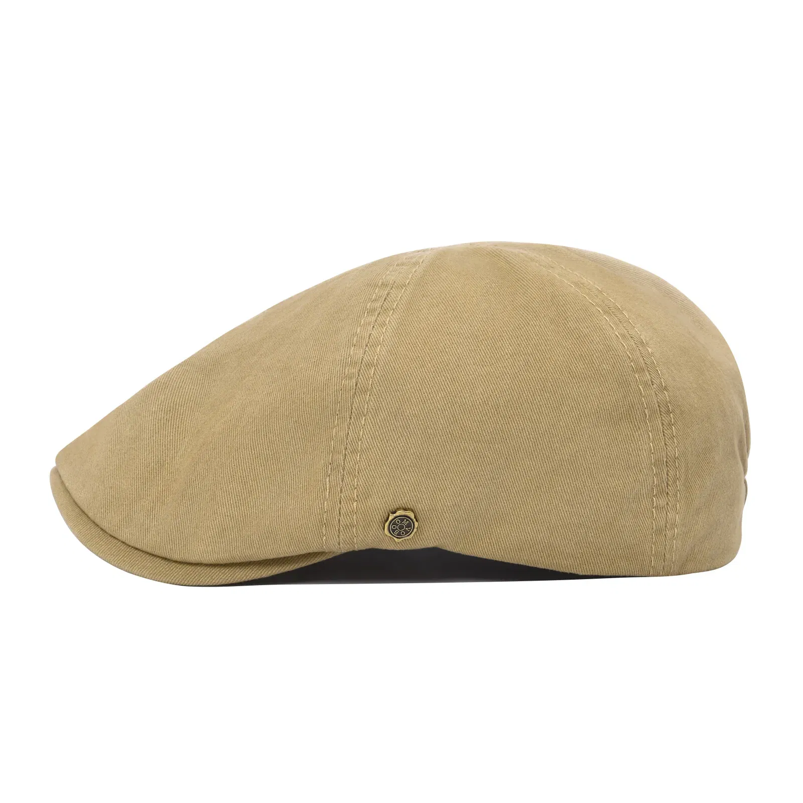 Color: SKY BLUE, Hat Size: One Size - VOBOOM 100% Man's Beret Cotton Gatsby Hat Ivy Cap Irish Hunting Newsboy Cap Flat Cap Cabbie Hats Driving Golf Caps