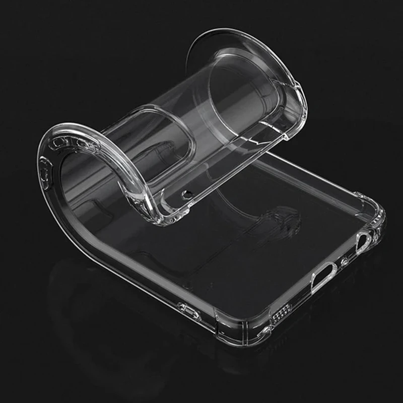 Color: cream - Soft Silicone Clear Phone Case For Samsung A25 A15 5G S24 Ultra S23 Plus A14 A24 A34 A32 A42 A52 A52S A05 A55 Back Cover