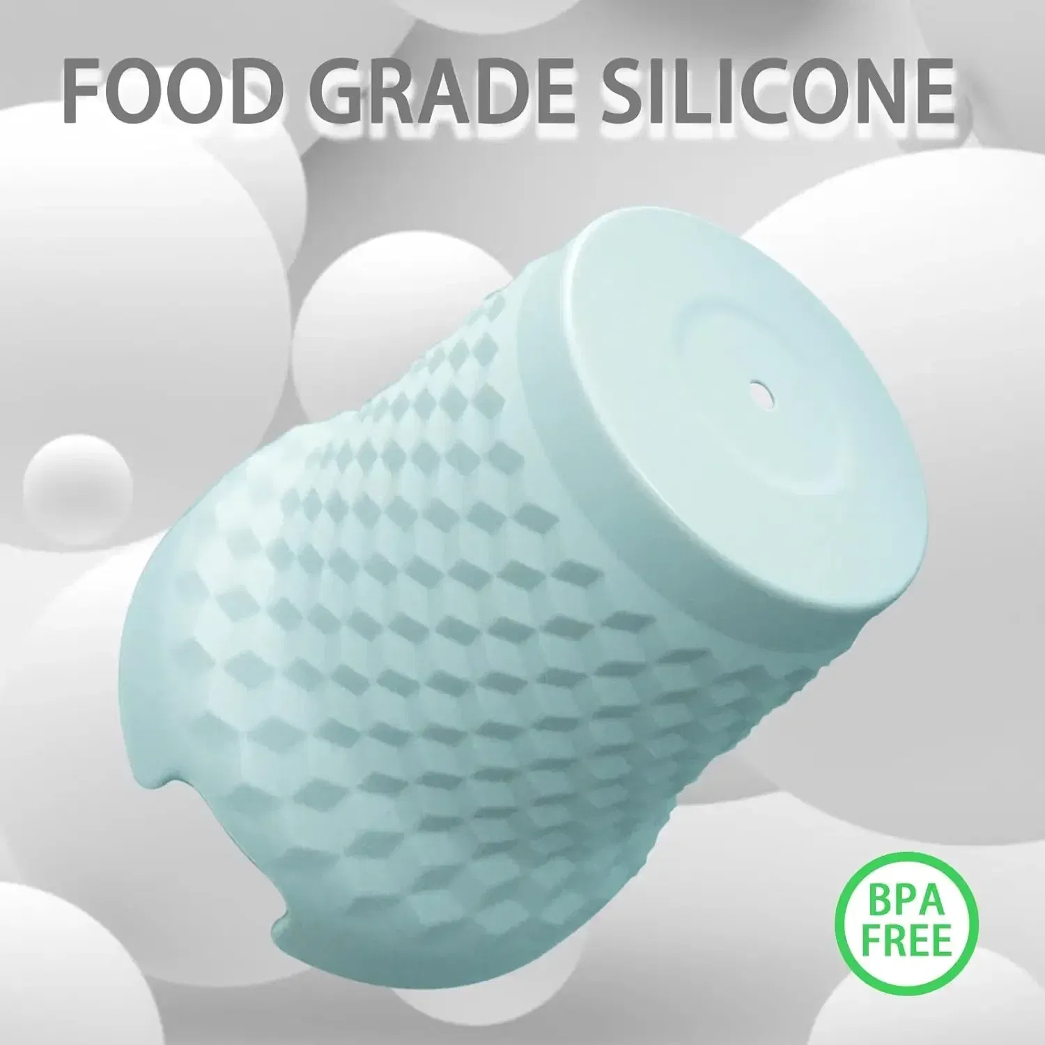 Color: Coffee - Silicone Boot for Stanley Quencher H2.0 FlowState Tumbler 40oz Cup Bottom Protector Sleeve