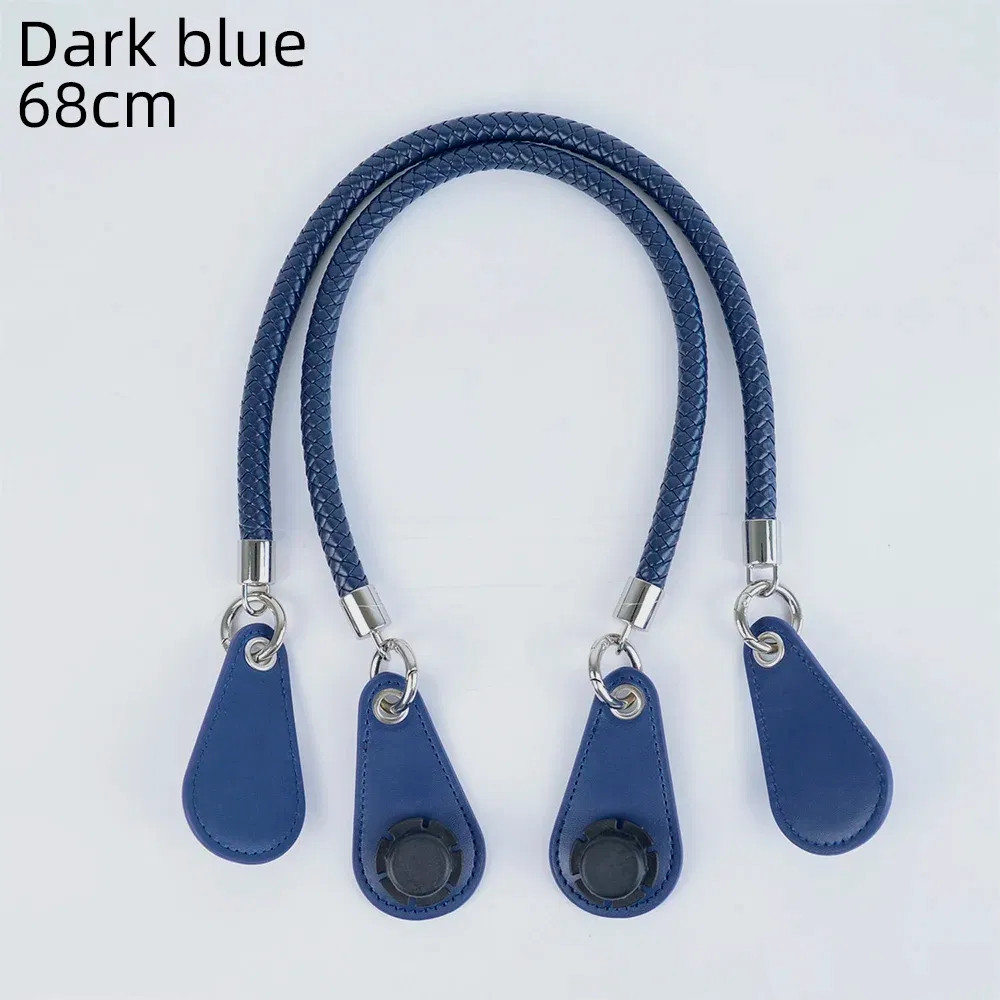 Color: Yellow, Ships From: CHINA - 2025 Obag PU Woven braided leather Rope Handles strap belt for O Bag accessoires Tote Bag Women's Bag Accessories
