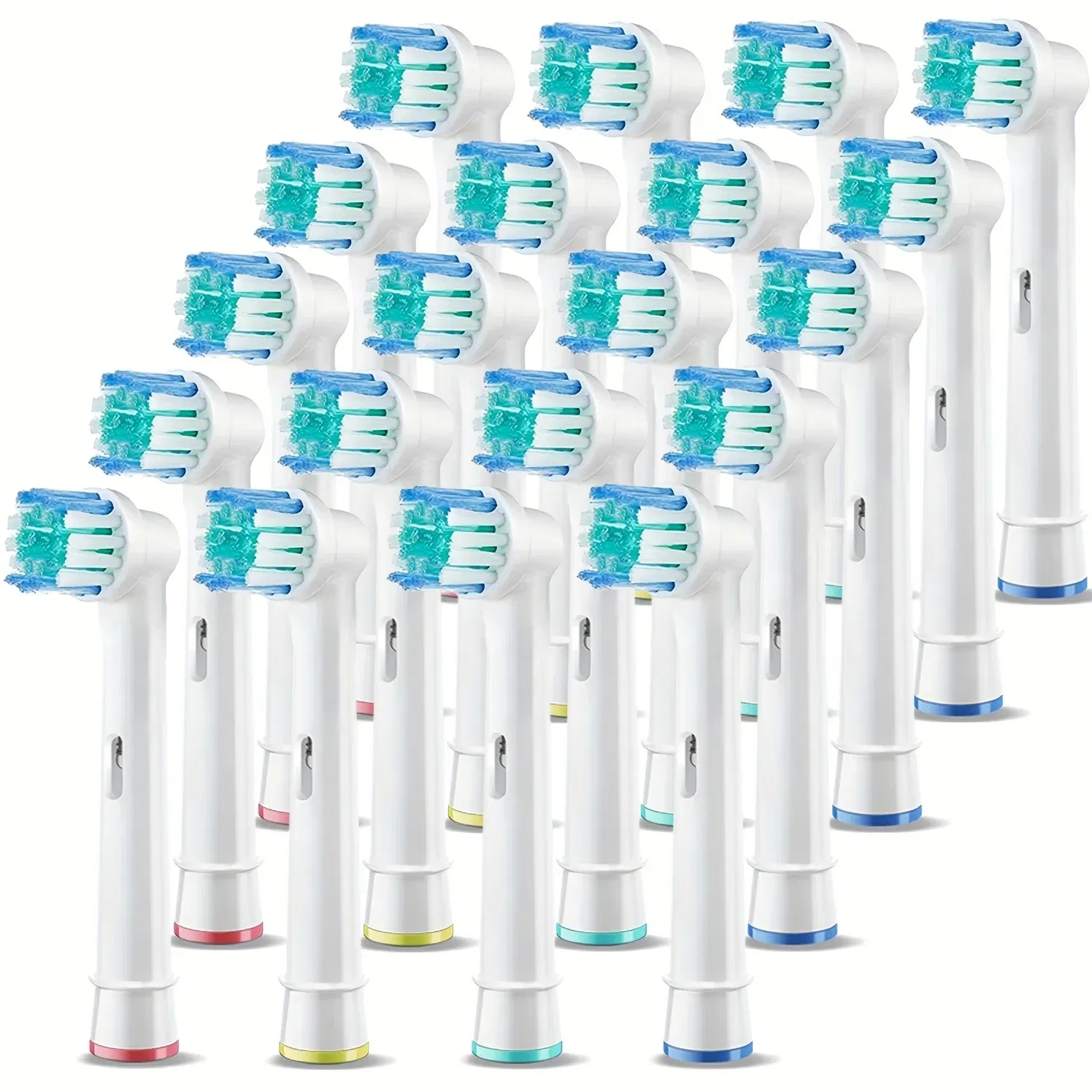 Color: MULTI - Compatible with Oral B electric toothbrush head p2/4000/3757/d12/3766 Braun replacement head universal