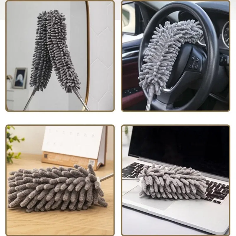 Color: WHITE, Ships From: CN - 2023 NEW Telescopic Cleaning Duster Brush Spider Web