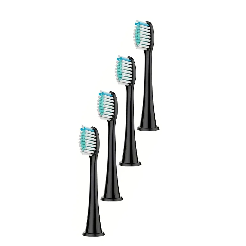 Color: Silver - Electric toothbrush head, replaceable sonic electric toothbrush head, suitable for Philips Sonicare's electric replaceable brush