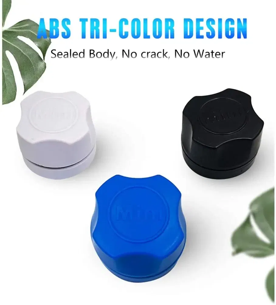 Color: Blue - Aquarium Cleaning Magnet Fish Tank Clean Glass Scrubber Tool Double-Sided Algae Moss Removal Suspension Scraper