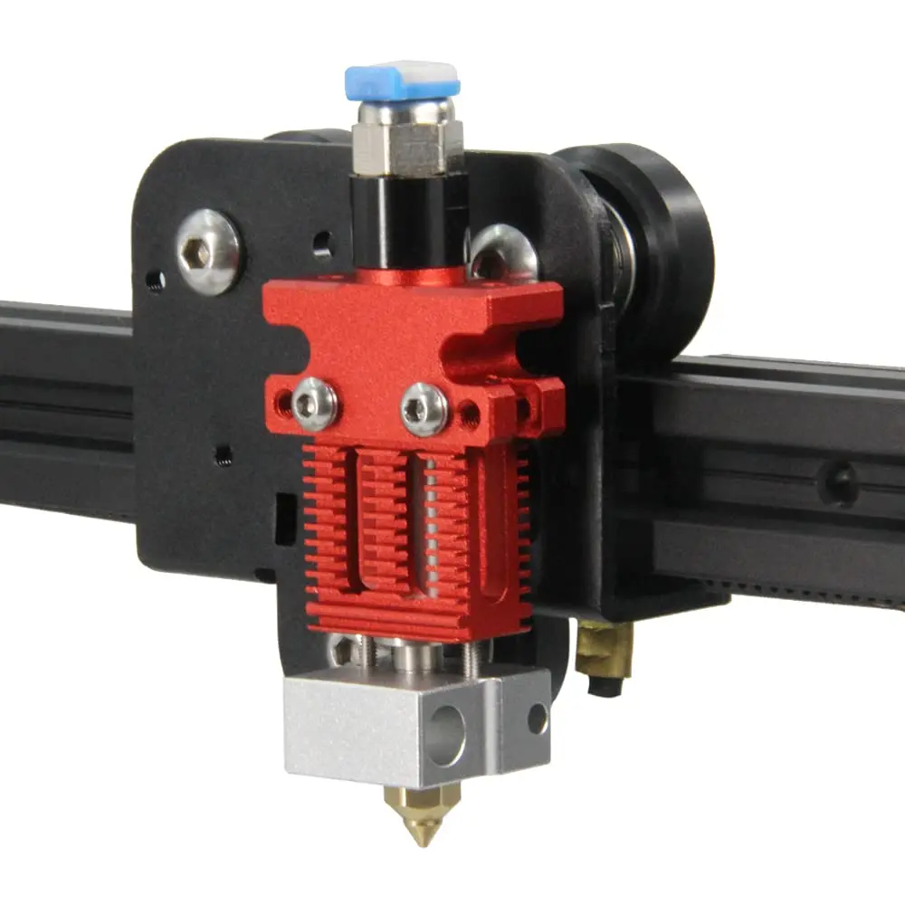 Color: Orange - CR-6 SE 3D Printer Extruder Hotend Kit All Metal Extrusion Assembled Extruder 3D Printer Parts for Creality CR-6 SE 3D Printer