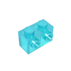 Color: green - MOC PARTS DIY GDS-634 BRICK 1X2 W. 2 KNOBS compatible with lego 11211 children's toys Assembles Building Blocks Technical