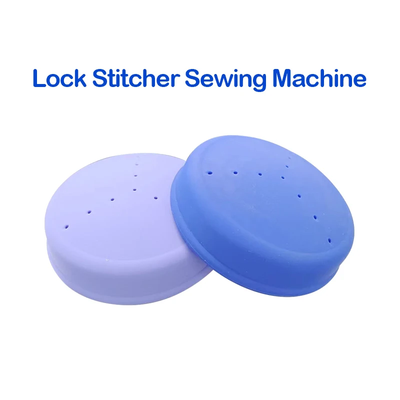 Color: PURPLE - Computer Lockstitch Machine Parts Knee Pad Plate ASM Silicone Knee Brace Cover Knee Pad Plate Cover Sewing Tool Assistant