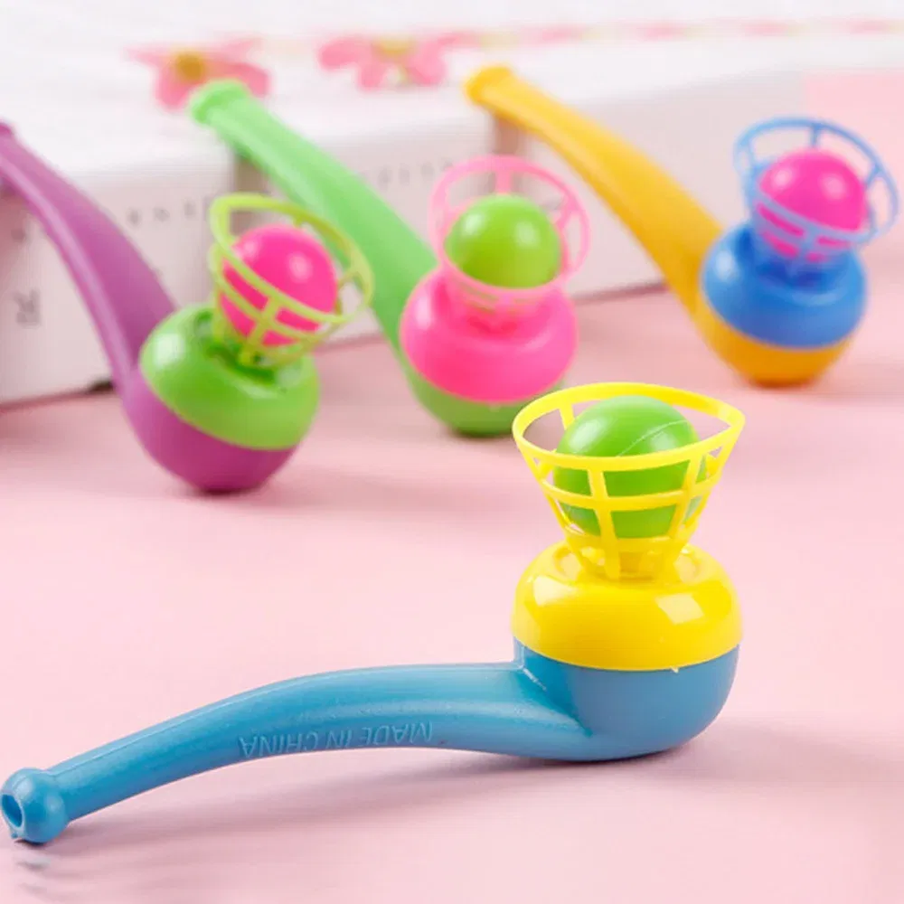 Ships From: CHINA - 2pc Plastic Pipe Blowing Ball Kids Toys Outdoor Games Balance Training Educational Toys Learning Toys for Children Funny Gifts