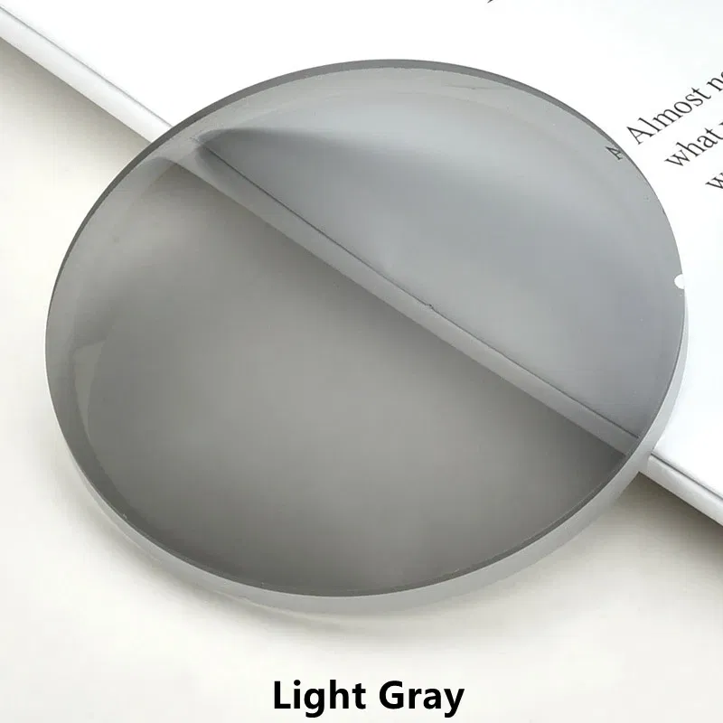 Lenses Color: Dark Brown, Lens Index: 1.67 - YIMARUILI 1.56 1.61 1.67 Polarized Lens Sunglasses Lens UV400 Optical Prescription CR-39 Resin Colorful Mirror Lens 1 Pair