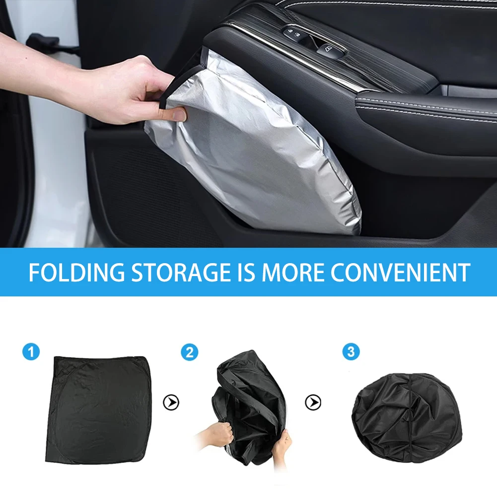 Windshield Sun Shades-UV Reflective Heat Shield, Premium Car Visor Cover For Volkswagen Tiguan 5N AD1 AX1 MK1 MK2 2007-2022