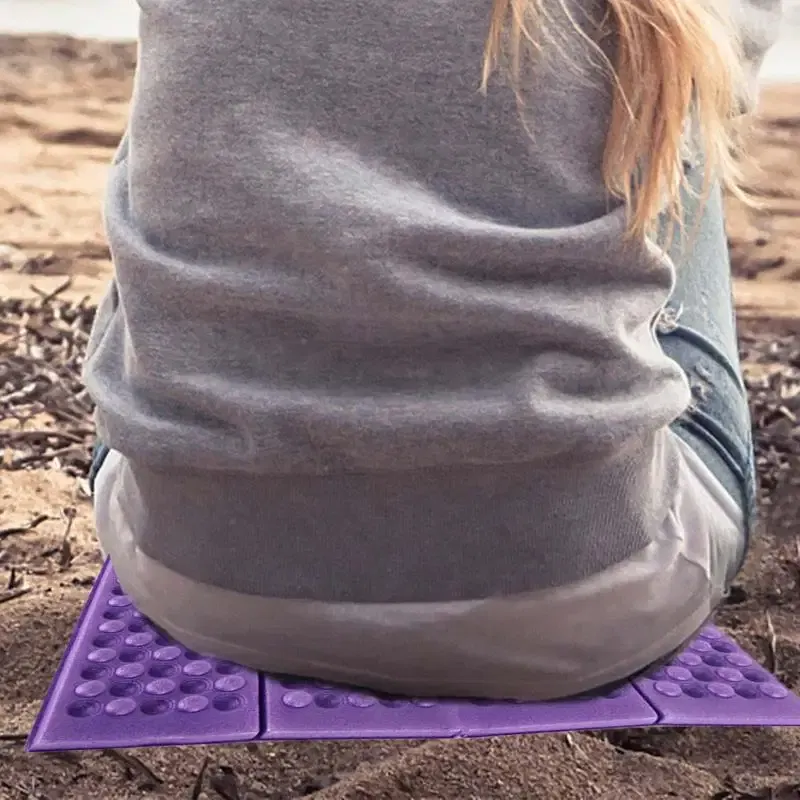 Color: WHITE, Ships From: CHINA - Outdoor Sitting Mat Portable Garden Sitting Pad Camping Cushion Seat Foam Hiking Seat Pad Foldable Sitting Mat Sitting Pad For