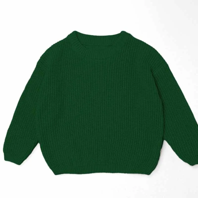 Color: green, Size: XS, Age Range: 0-3M - Personalized sweaters for cherished babies.Celebrate your little one's name with unique, custom-made thick knitted sweaters