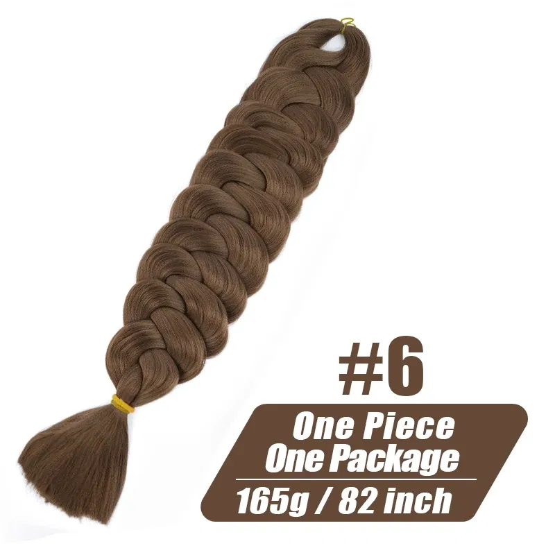 Color: 4/27HL, Stretched Length: 32inches, Ships From: CHINA, Bulk Buy: 3Pcs/Lot - Synthetic Braiding Hair Wholesale 82Inch 165g Ombre Braiding Hair Packs Jumbo Braid Hair For Women DIY Hairstyle Blue Grey