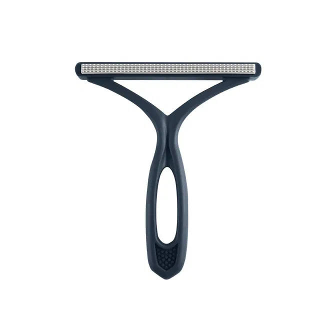 Color: Blue - 1pc 2in1 Double Sided Pet Hair Remover Lint Remover Clean Tool Shaver Sweater Cleaner Fabric Shaver Scraper For Clothes Carpet