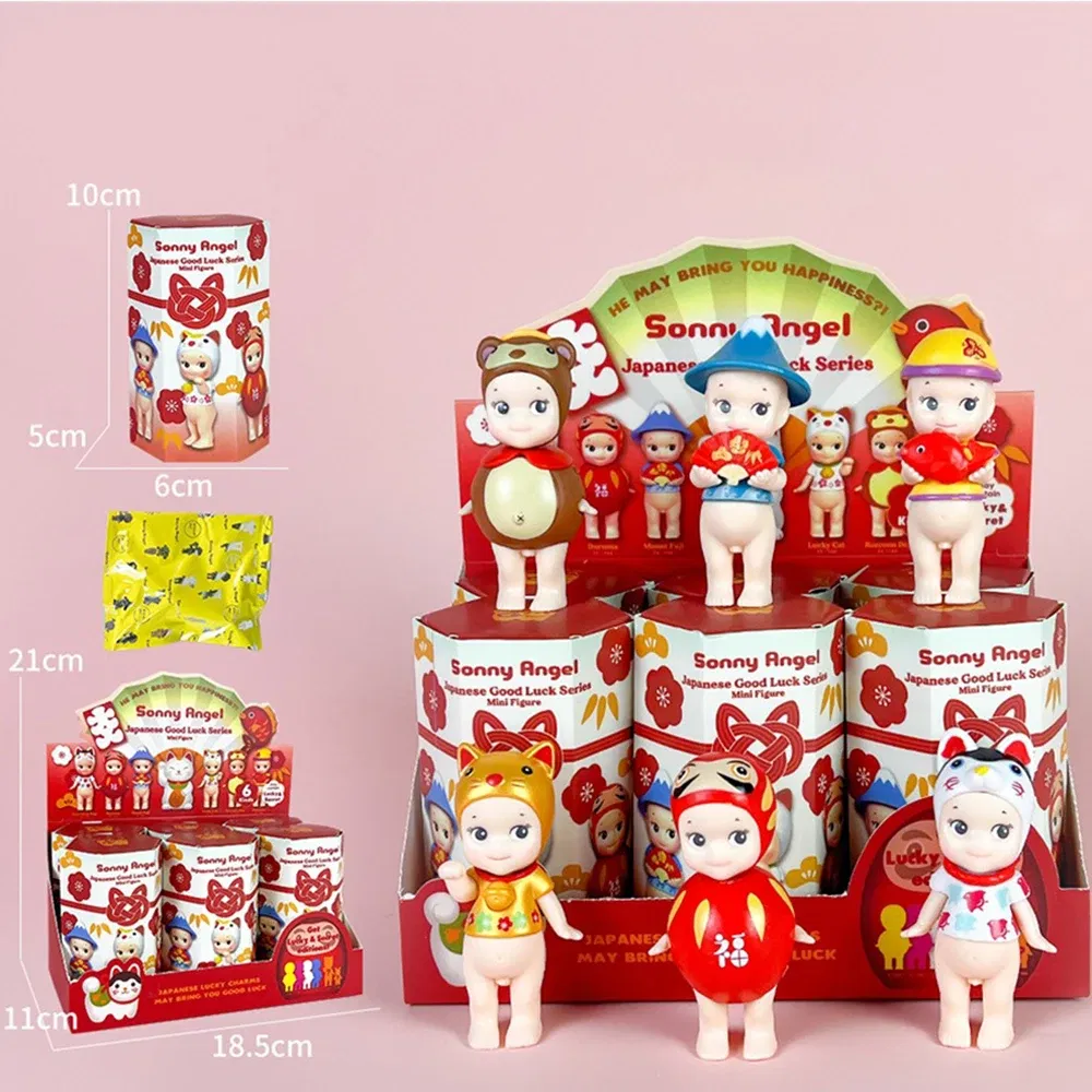 Color: WHITE - Angel Good Luck Standing posture Sunny Angel Doll Blind Box Hot Selling Trendy Play Handmade Car Cake Ornament