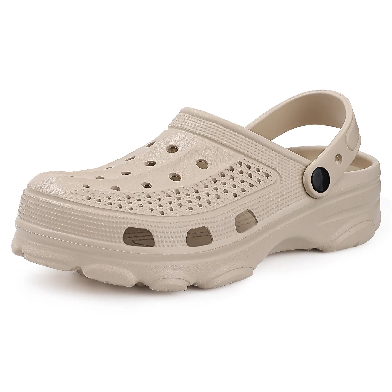 Color: SKY BLUE, Shoe Size: 41 - Smile Pop Casual Men Clogs Slippers Band Summer Slippers Outdoor Non-slip Beach Cozy Men Shoes Soft EVA Home Breathable Slippers