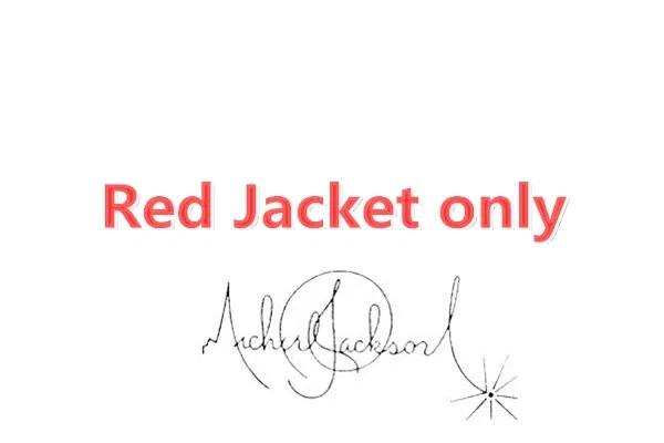 Color: Red, Size: S - Michael Jackson Costumes Jacket Beat It for Adults Cosplay Impersonate Halloween Christmas