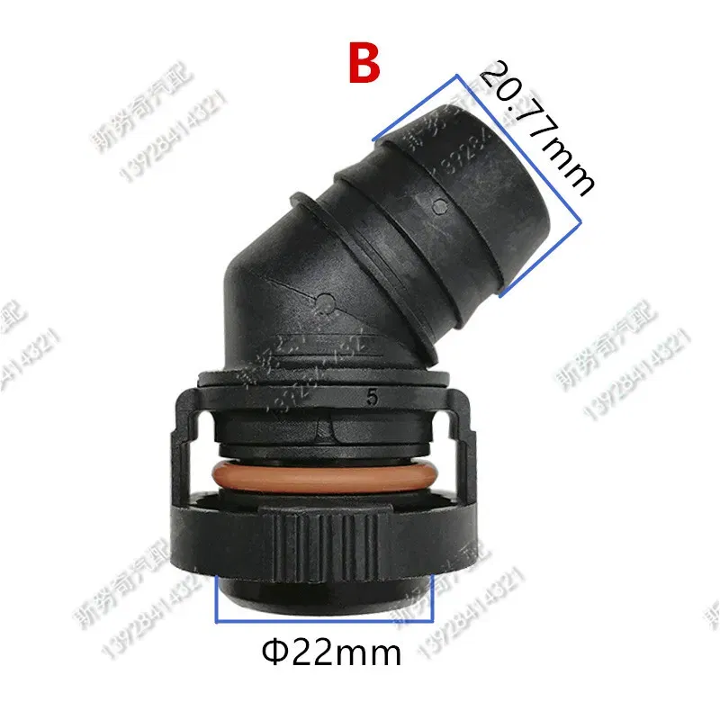 Color: WHITE - 22mm ID18 ID20 exhaust pipe connector plastic exhaust tube fittings 2pcs a lot