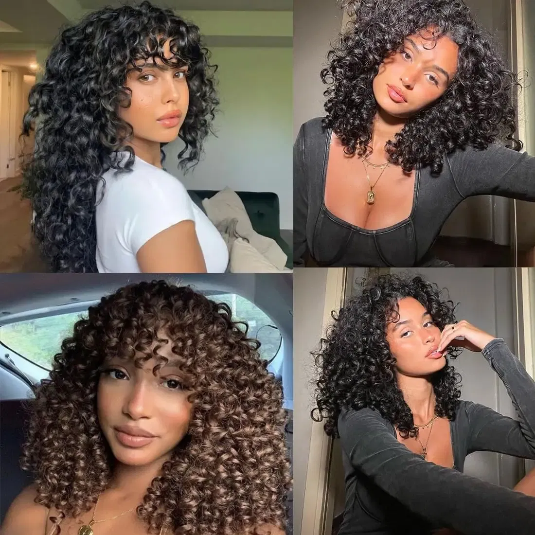 Color: #1B, Stretched Length: 10inches, Bulk Buy: 8Pcs/Lot - Box Gogo Curl Crochet Hair for Black Women Pre looped Short Ocean Wave Crochet Hair Water Wave Beach Curl Crochet Braiding Hair