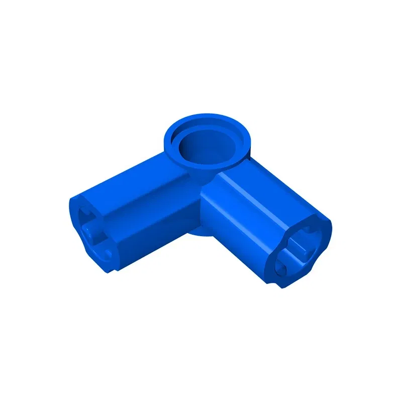 Color: GRAY - Gobricks GDS-921 Technical, Axle and Pin Connector Angled #6 - 90 degrees compatible with lego 32014 pieces of children's DIY