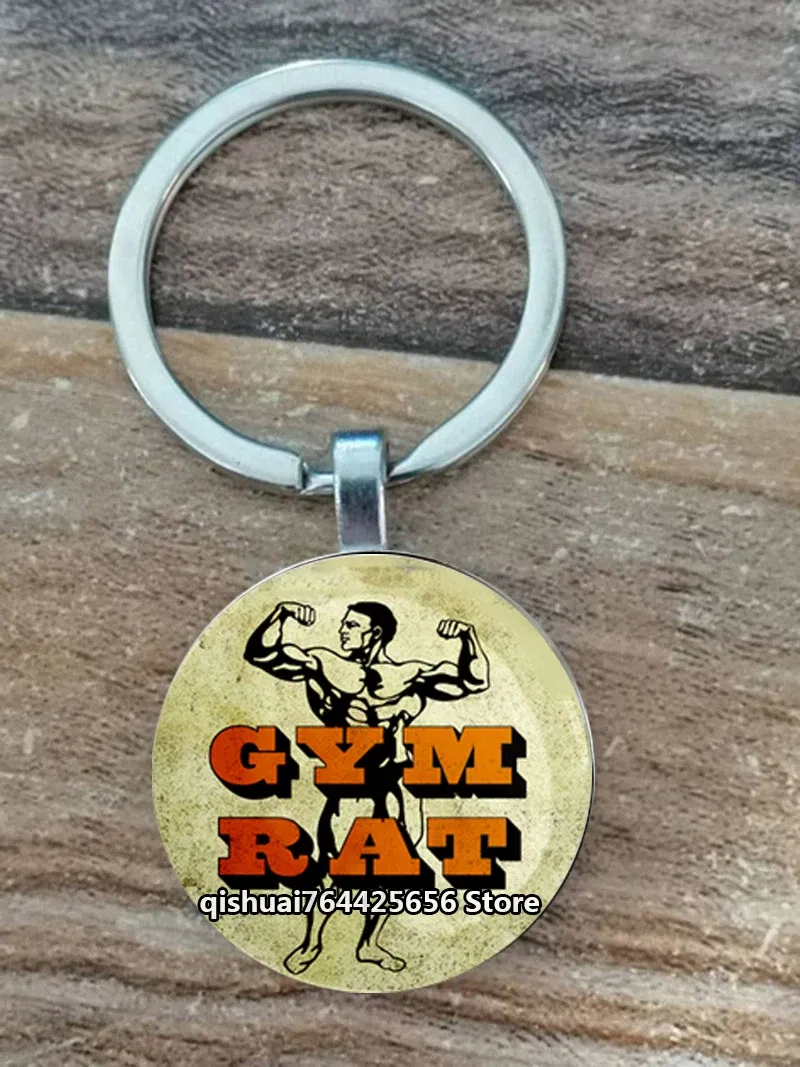 Color: light yellow - Gym Keyring Keychain Suitable For Bodybuilding Athletes Heavy Men Boys Bodybuilding Sports Unisex Men Tactical Rock Keyring Keyc