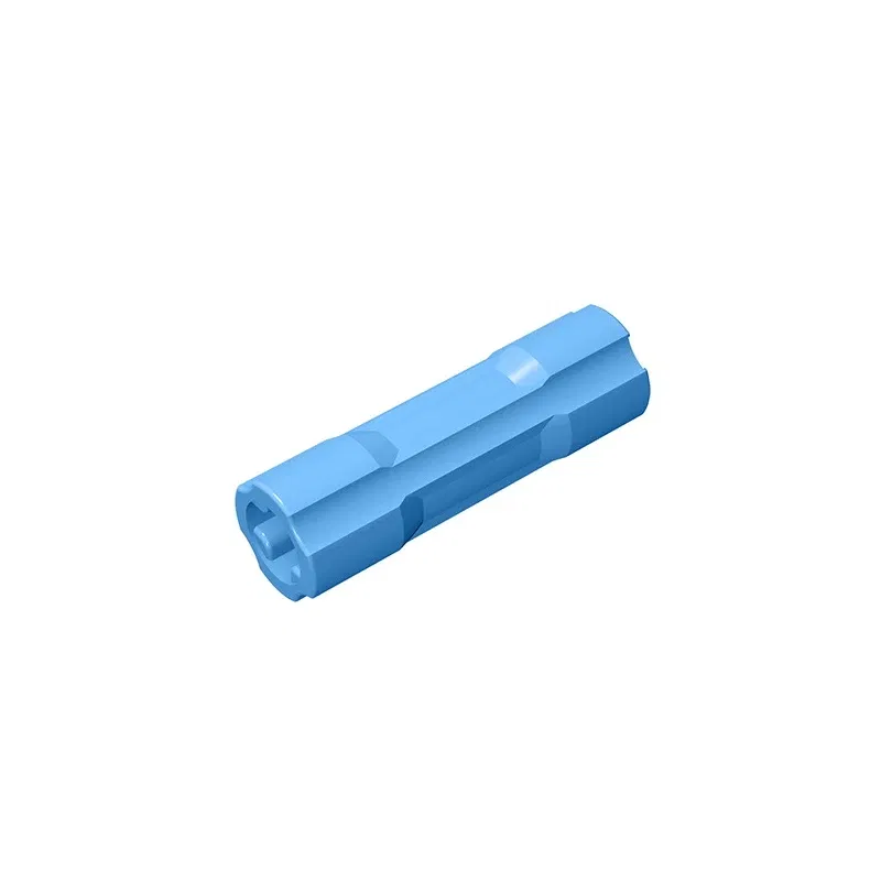 Color: green - Gobricks GDS-1145 Technical, Axle Connector 3L compatible with lego 26287 children's toys Assembles Building Blocks Technical