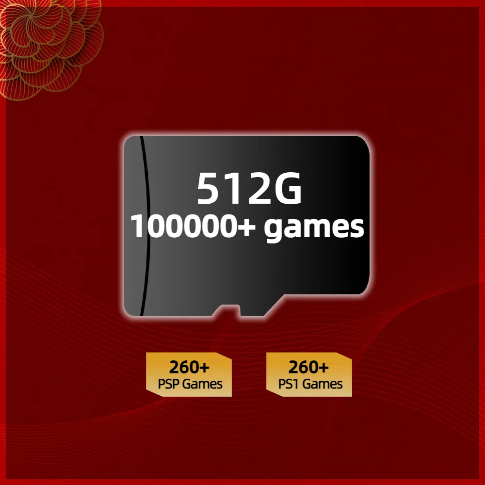 Color: PURPLE, Ships From: CHINA - Game Card For Powkiddy RGB30 Memory TF Plug&Play Pre-install Retro Games PSP PS1 SD portable Handheld High Speed Card 1Tb 512G