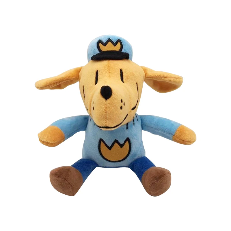 22cm Cute Dog Man Plush Toys Doll Dogman Plush Soft Stuffed Cartoon Animals Toys Gifts for Children Kids Xmas Birthday