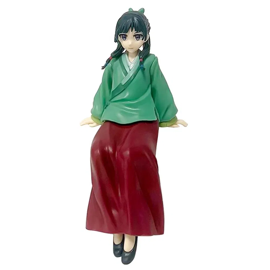 Color: WHITE - Anime The Apothecary Diaries Figure 17cm Maomi Action Figural Pvc Model Kawaii Car Decoration Doll Children Toys Christmas Gifts