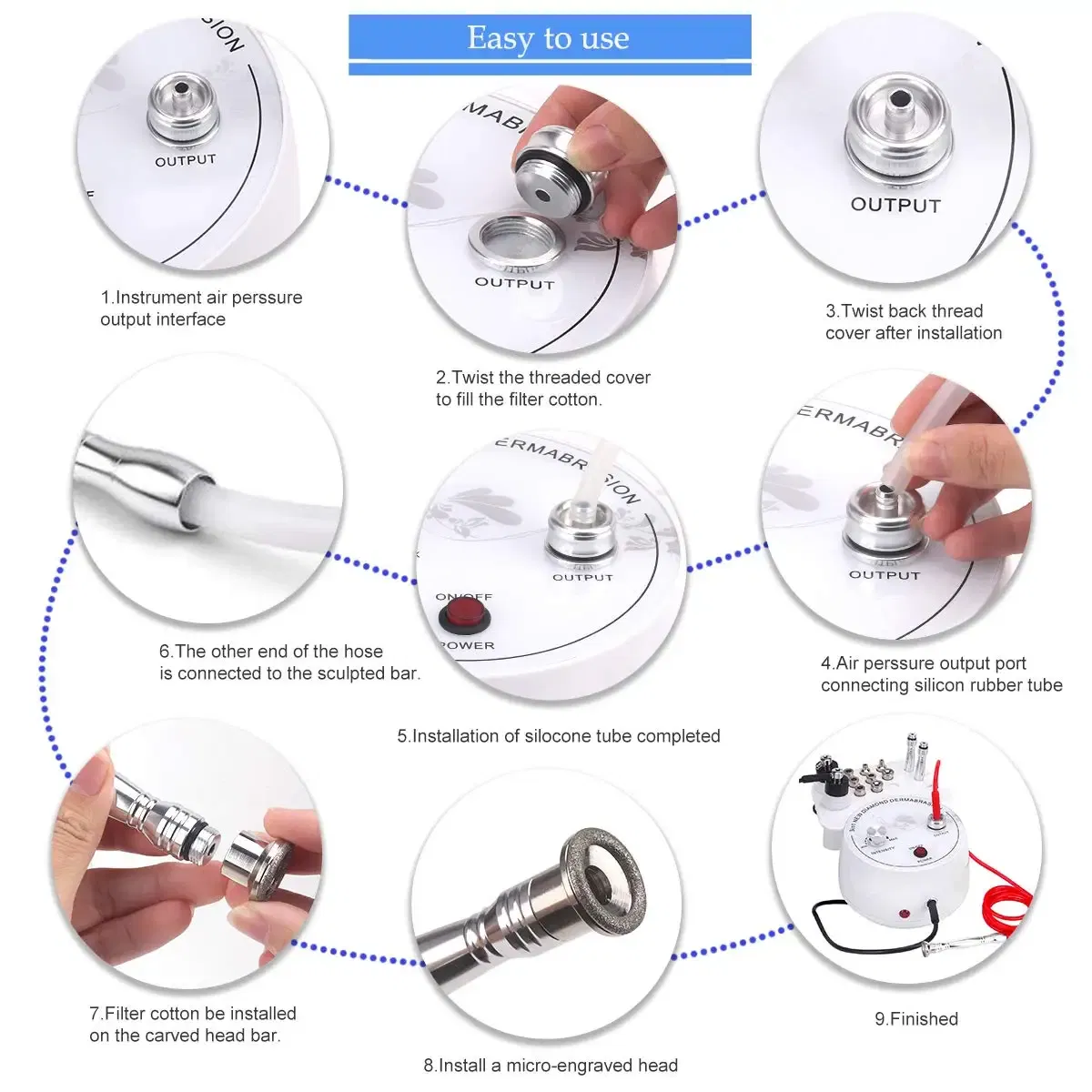 Color: Pink, Ships From: CHINA - Professional Diamond Microdermabrasion Machine For Facial Peeling Skin Care Blackhead Removel Water Spray Exfoliation Machine