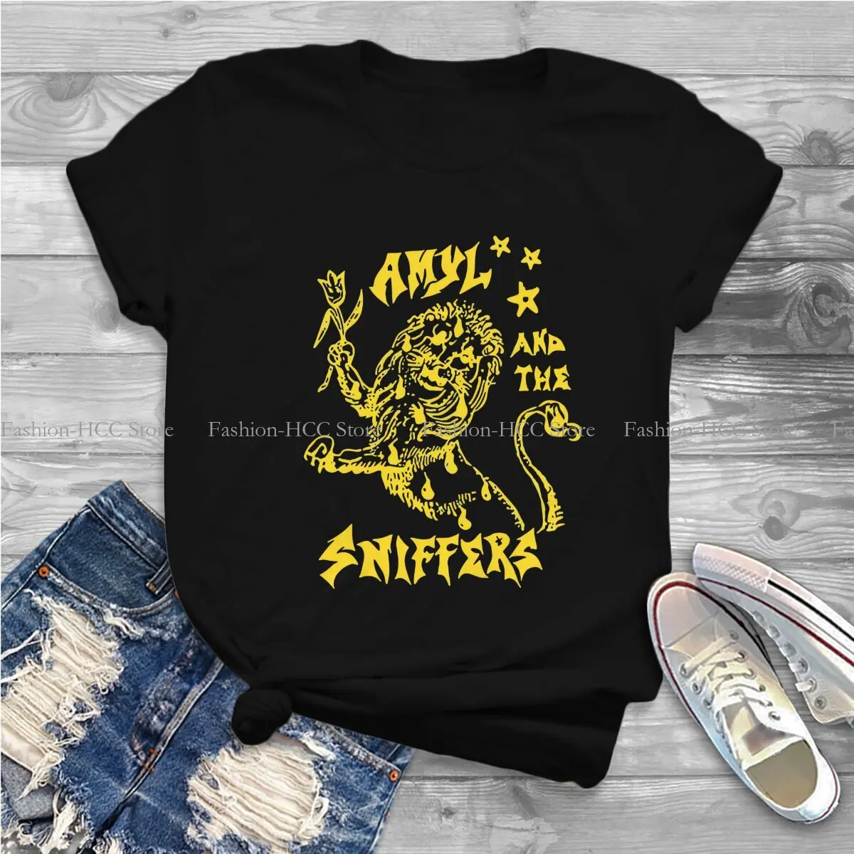 Color: black, Size: M - Classic Unique Polyester TShirt Lion Comfortable Creative Graphic T Shirt Stuff
