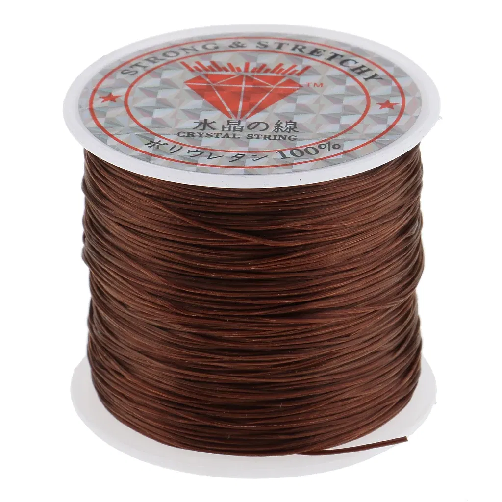 Color: Brown, Ships From: CHINA - 60M Wig Hair Net Sewing Cotton Thread Weft Hair Extension Weaving Thread New Wig Making Thread