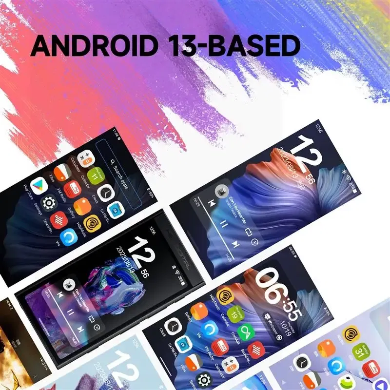 Color: black, Memory Size: 32GB, Ships From: CHINA - New! HiBy Digital M300 Android 13 Music Player MP3 HiFi Audio Bluetooth WiFi USB DAC DSD FM Radio Dual Mic Built-in Speaker IPS