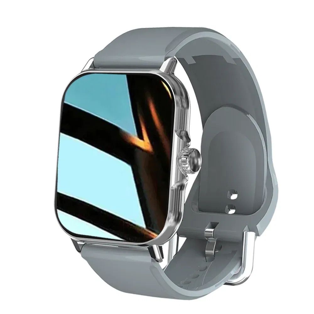 Color: Yellow - LAXASFIT H9 and H6 Smartwatch Dial to Answer Calls Calorie Tracking Heart Rate Blood Oxygen Monitoring Bluetooth Smart Watch