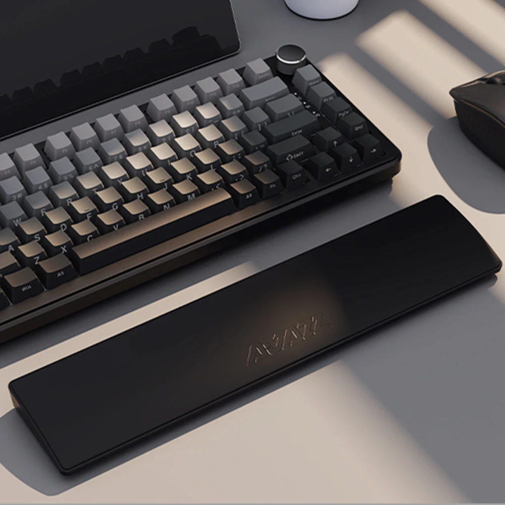 Color: BROWN, Ships From: CHINA - Gaming Keyboard Wrist Rest Pad Ergonometric Memory Foam Anti-Slip Rubber Stable Base Palm Rest 87 Keys Keyboard Hand Support