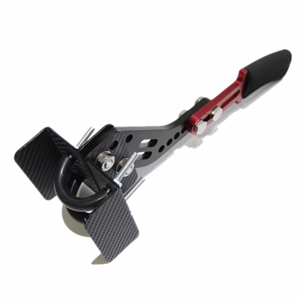 Color: Silver - 6 Colors Aluminum Drift Handbrake Extension Extender Lever Universal Fit For Most Car
