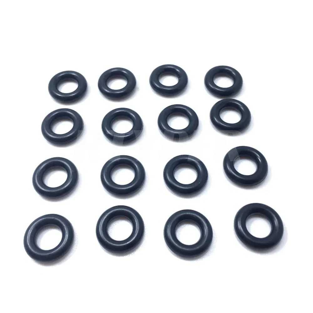 Color: Yellow - 100pieces Universal Rubber Orings 7.52*3.53 21018 For Bosch 1280210796 Audi A4 S4 BMW