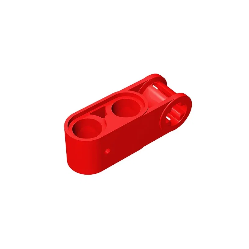 Color: DARK GRAY - Gobricks GDS-936 Technical, Axle and Pin Connector Perpendicular 3L with 2 Pin Holes compatible with lego 42003 Assembles