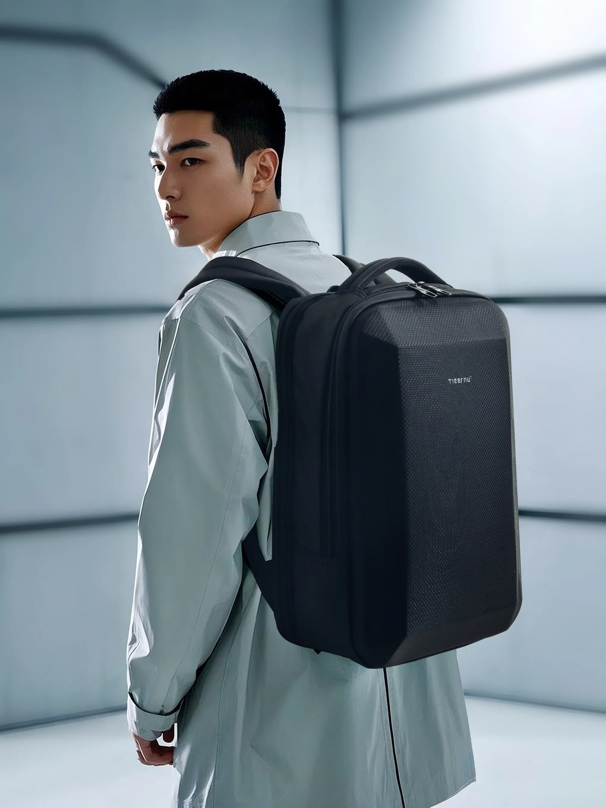 Color: Hot Pink, Ships From: CHINA - Tigernu Men Backpack 15.6 17inch Laptop Backpacks Bag Thin Backpack Anti-theft Bag Male Travel Backpack School Backpack Business