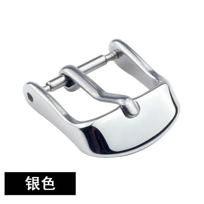 Band Color: Blue Pink, Band Width: 20mm, Ships From: CHINA - Stainless Steel Watch Buckle for Leather Strap Pin Buckle Strap Buckle Gold Silver Rose Gold Strap Button Accessories