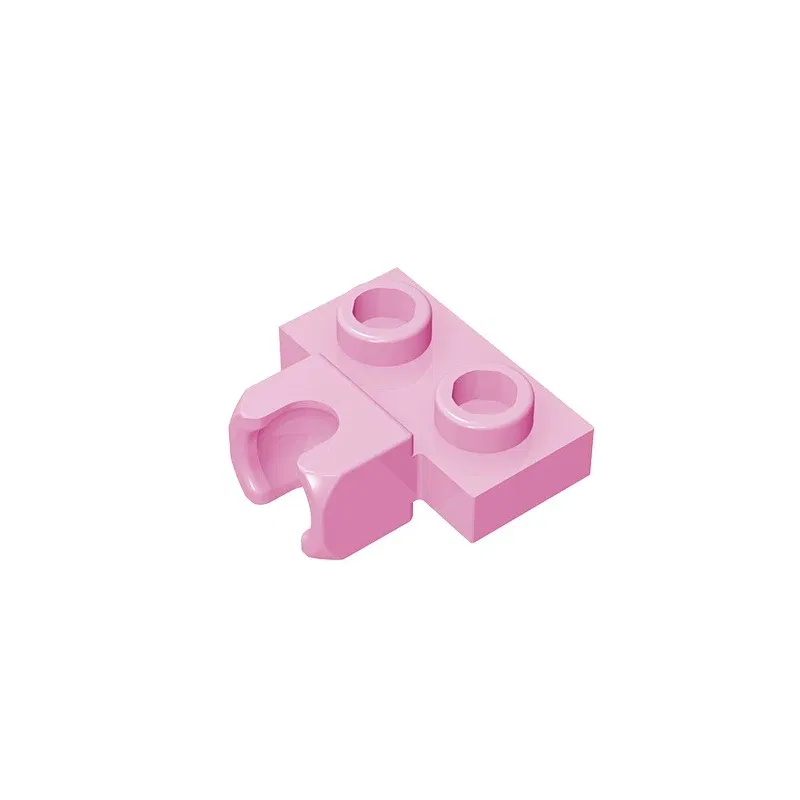 Color: NAVY - MOC PARTS GDS-850 Plate, Modified 1 x 2 with Small Tow Ball Socket on Side compatible with lego 14704 pieces of children's toys