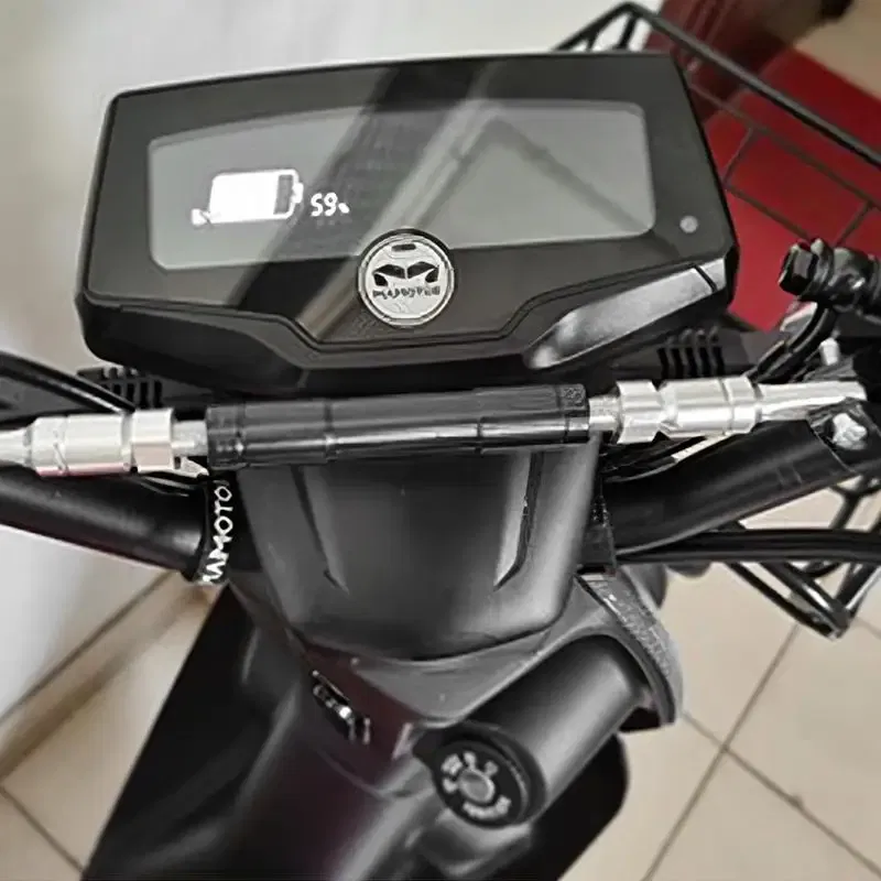 Ships From: spain, Color: Silver - Universal Motorcycle Multifunctional Bracket Balance Adjustable Bar Stand Crossbar Durable Balancing Handlebar Motorcycle