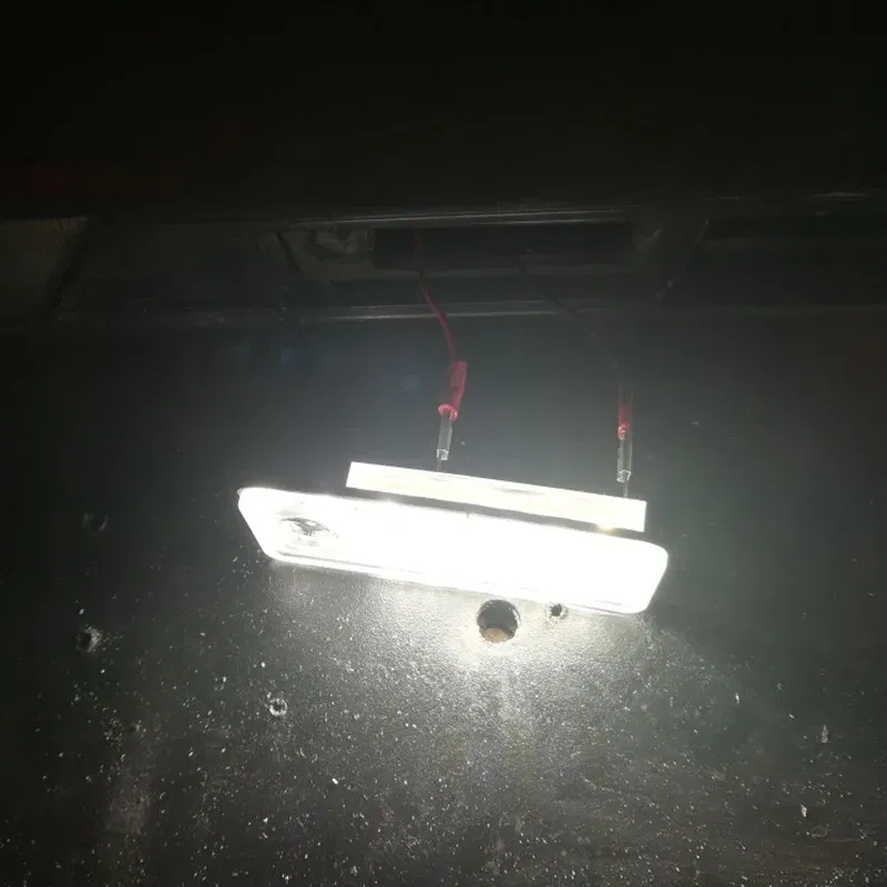 2pcs For Audi A6 C5 B4 Avant Wagon 1997-2005 Audi RS6 RS6 Plus 2003-2005 Led License Number Plate Light Replace OEM# 4B9943021