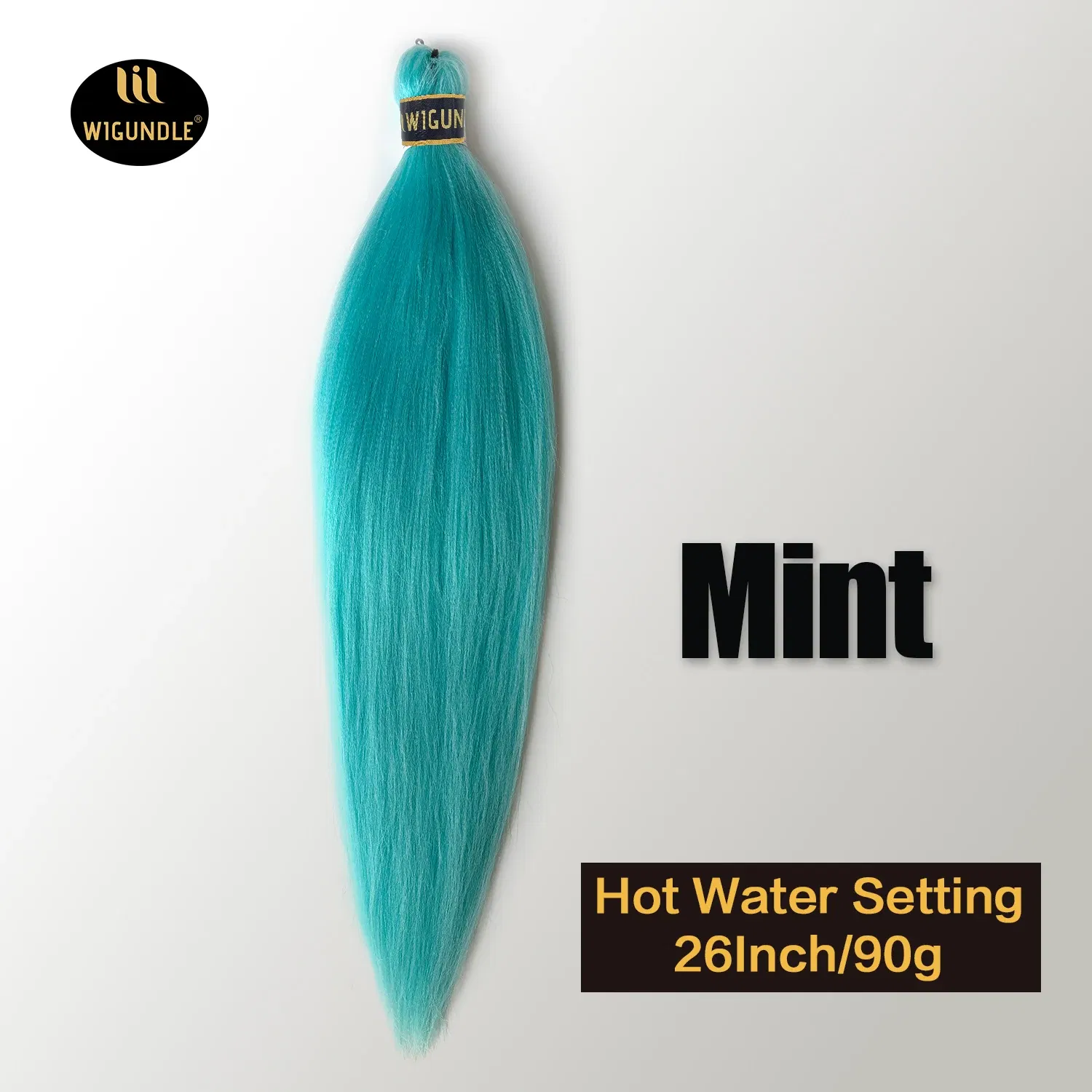 Color: P12/613, Stretched Length: 26inches, Bulk Buy: 1Pcs/Lot - Kanekalon 26inch Hot Water Set Pre Stretched Jumbo Braiding Hair Box Twist Braids Synthetic Hair Extensions For Women Soft Yaki