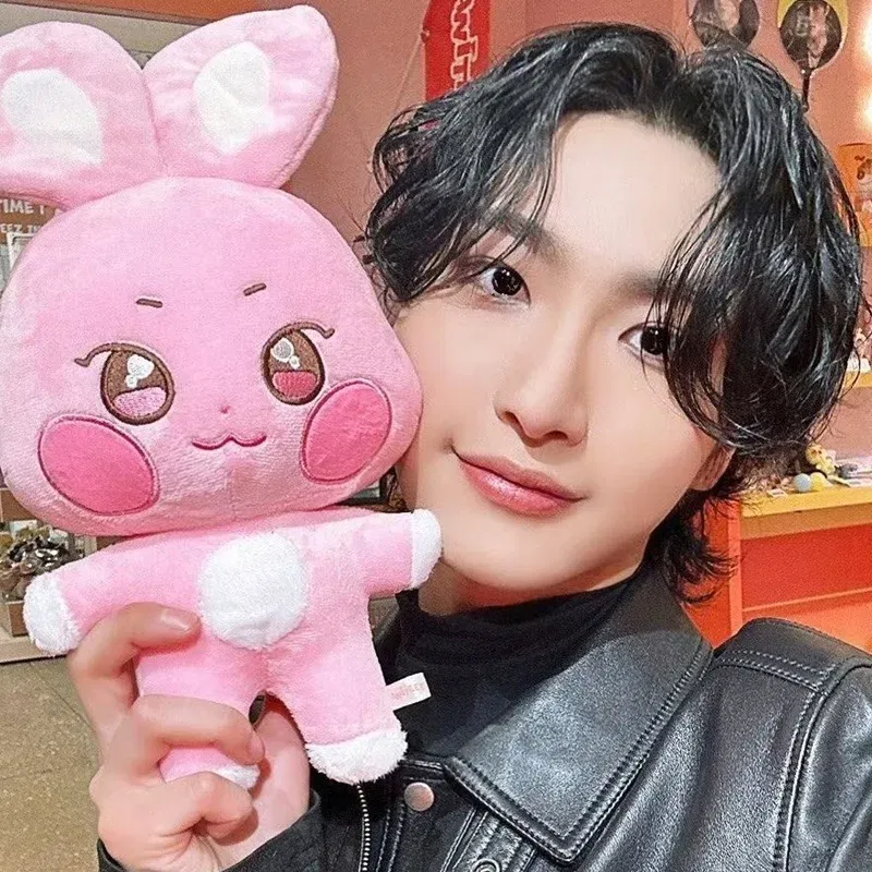 Color: WHEAT, Height: 0-10cm - Kpop Aniteez Kawaii Stuffed Animals Plushies Toy Room Decor Hongjoong Seonghwa Yunho Yeosang San Ming Wooyoung Jongho Plu