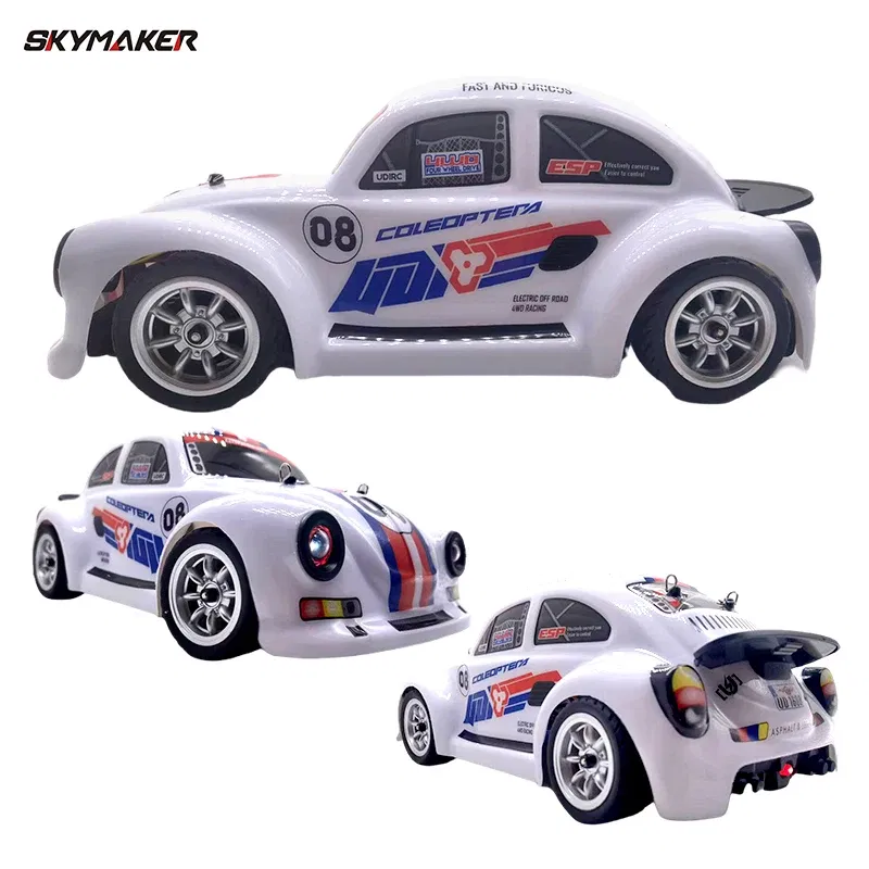 Color: Blue - RC Racing Car 1/16 UD1604 UD1603 Ud1607 UD1608 RC Car High Speed 2.4G Brushless 4WD Drift Remote Control Drift Car Toys For Boys