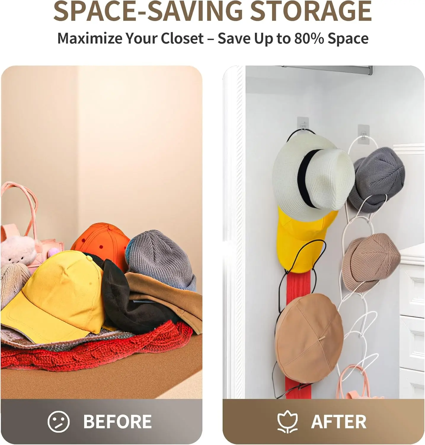 Color: Burgundy - 10 Pack wig Holder Organizer Closet Hanging Baseball Cap Display Storage Rack for Scarves Handbags Hanging Hook wig tool