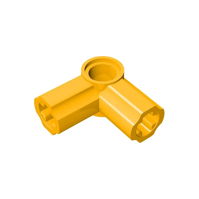 Color: SKY BLUE - Gobricks GDS-921 Technical, Axle and Pin Connector Angled #6 - 90 degrees compatible with lego 32014 pieces of children's DIY