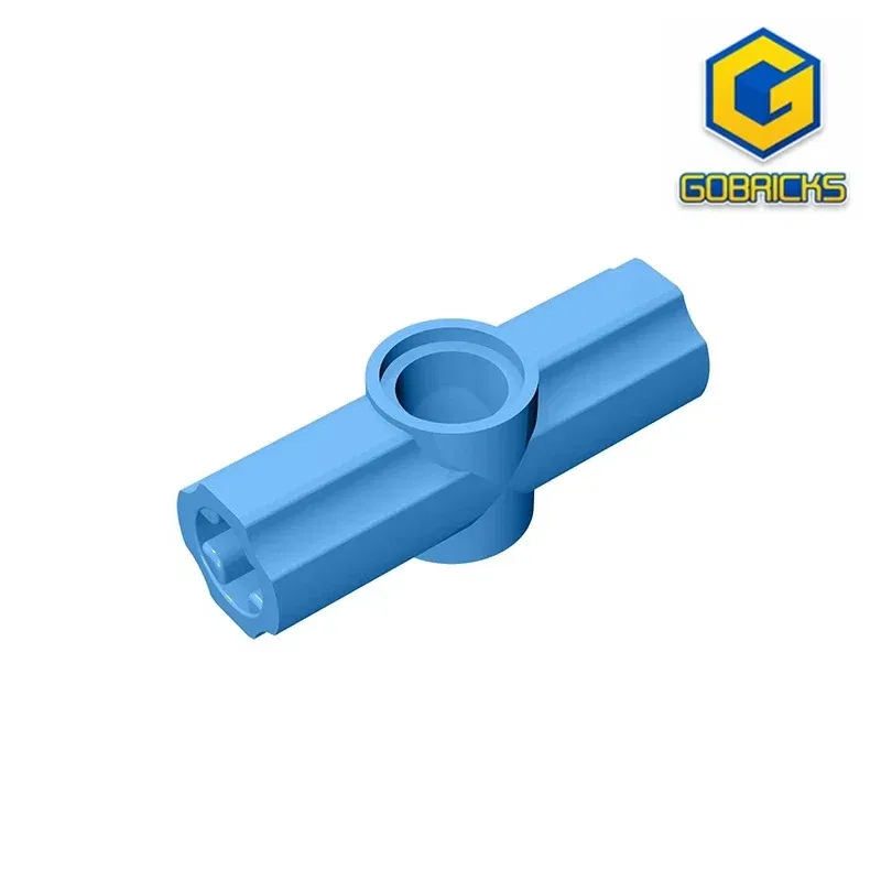 Color: Multicolor - Gobricks GDS-917 Technical, Axle and Pin Connector Angled 180 degrees compatible with lego 32034 DIY Educational Building Block