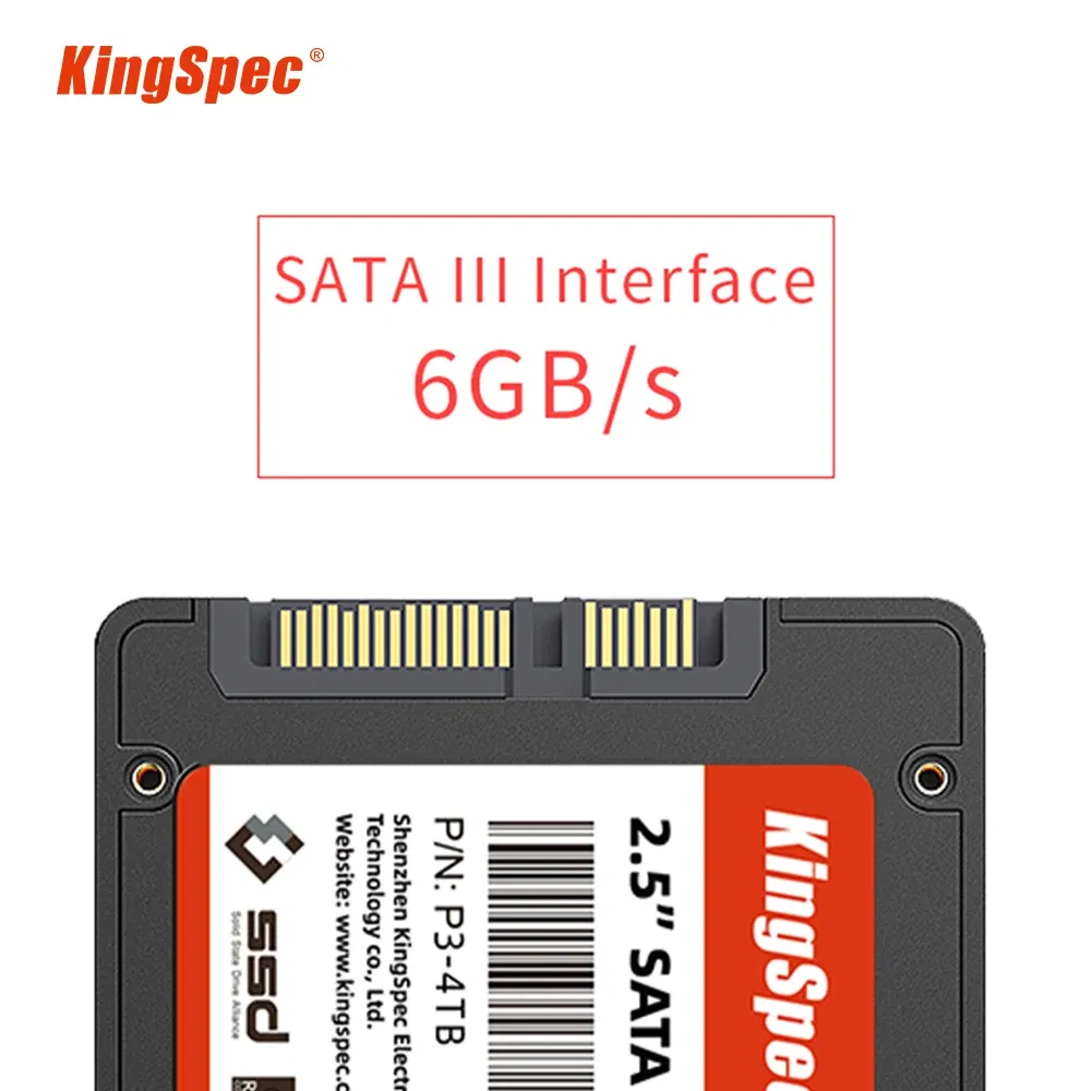 SSD Capacity: 768GB - KingSpec SSD Drive HDD 2.5 Hard Disk SSD 240GB 480GB 1TB 2TB 512GB 960GB SATA3 Disk Internal Hard Drive for Laptop PC